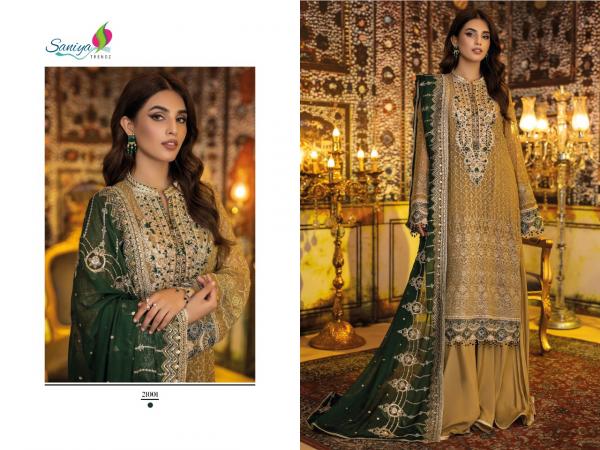 Saniya St Adan Libas 21 Georgette Designer Pakistani Suit Collection